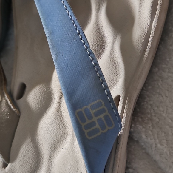 Columbia Womens Suntech Vent T PFG Active Omni-Grip Thong Sandals Light Blue 10 - Picture 11 of 11